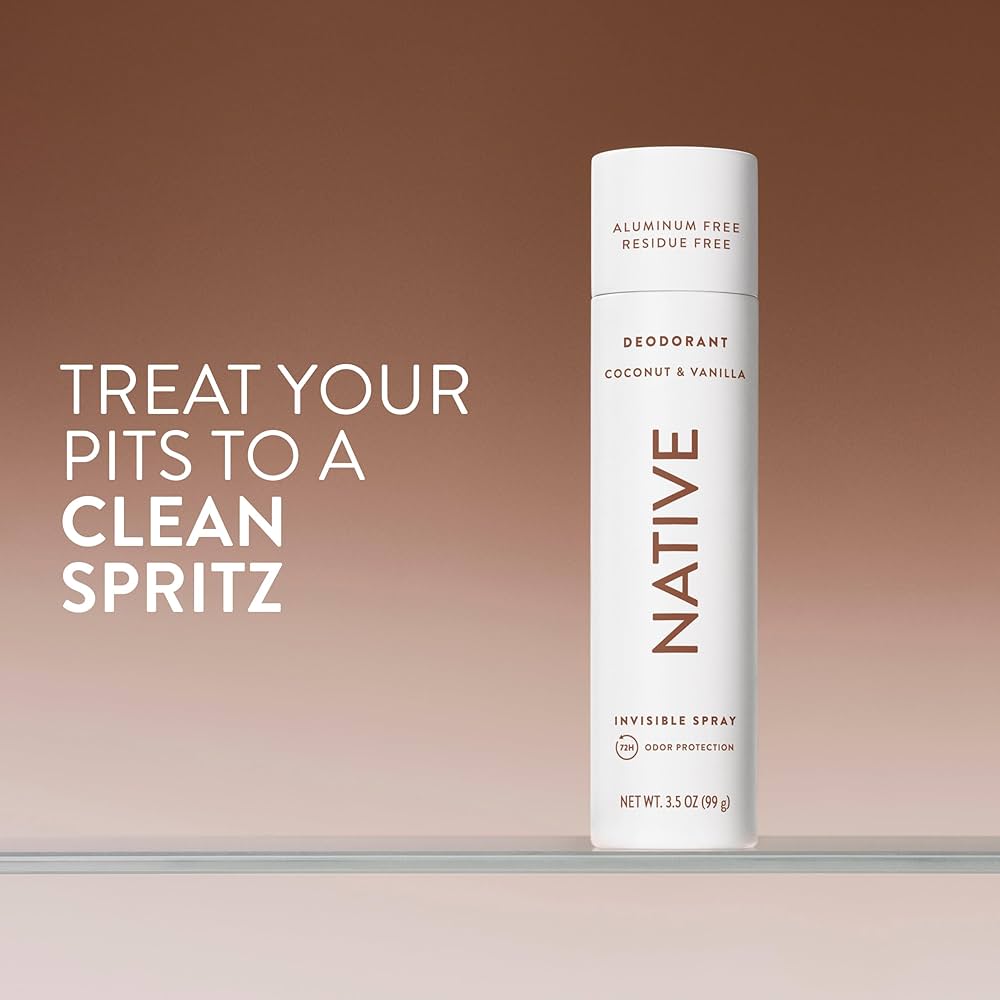 Native Deodorant & Body Spray | Coconut & Vanilla
