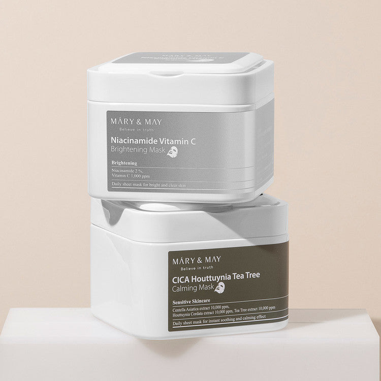 MARY & MAY Niacinamide Vitamin C Brightening Mask