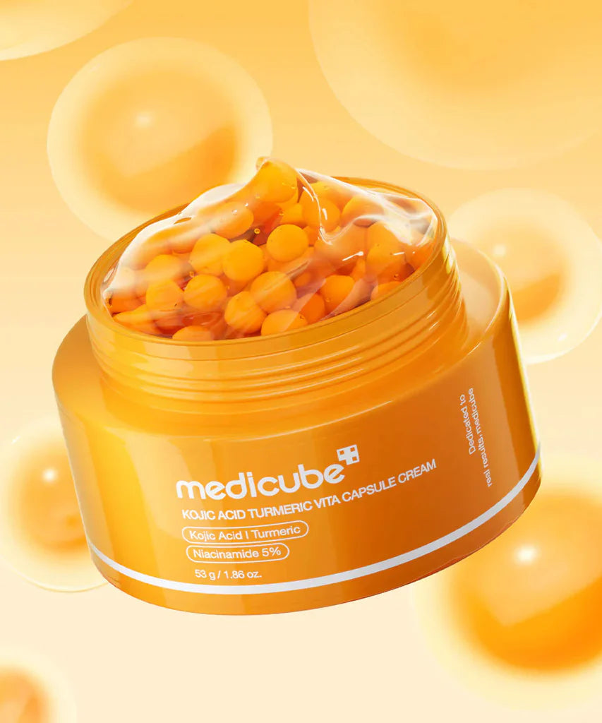 MEDICUBE Kojic Acid Turmeric Vita Capsule Cream