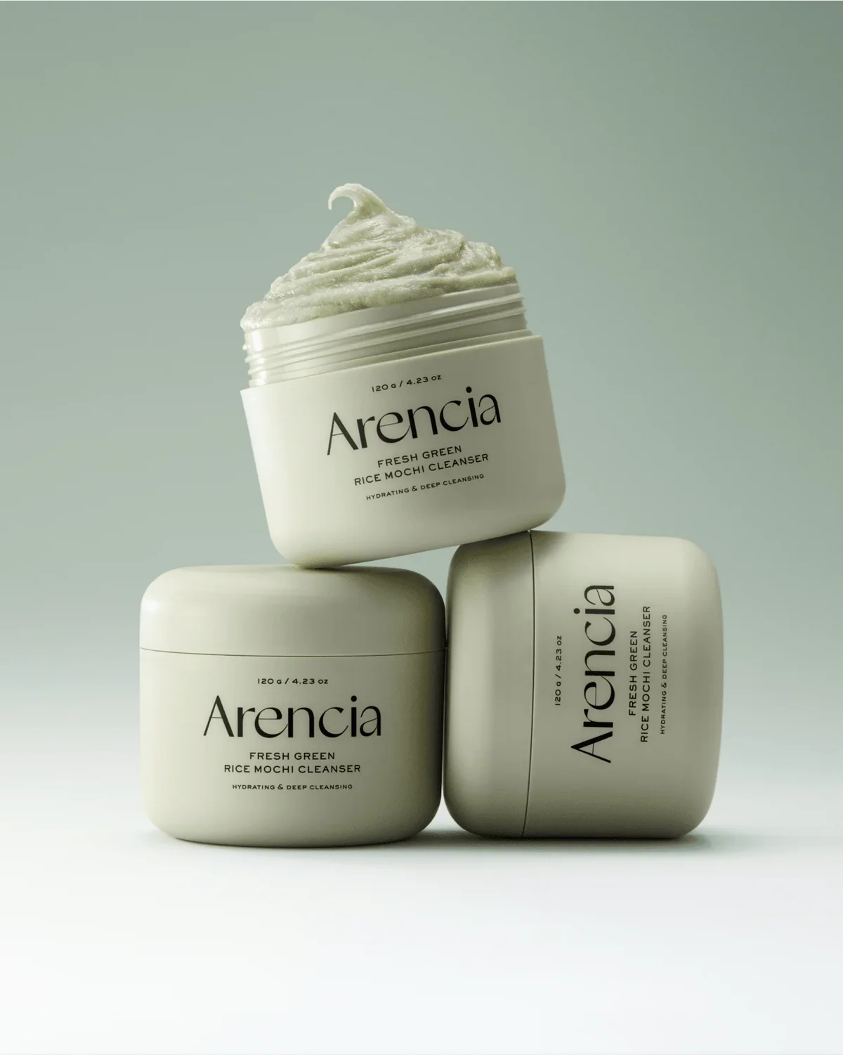 Arencia Fresh Green Rice Mochi Cleanser