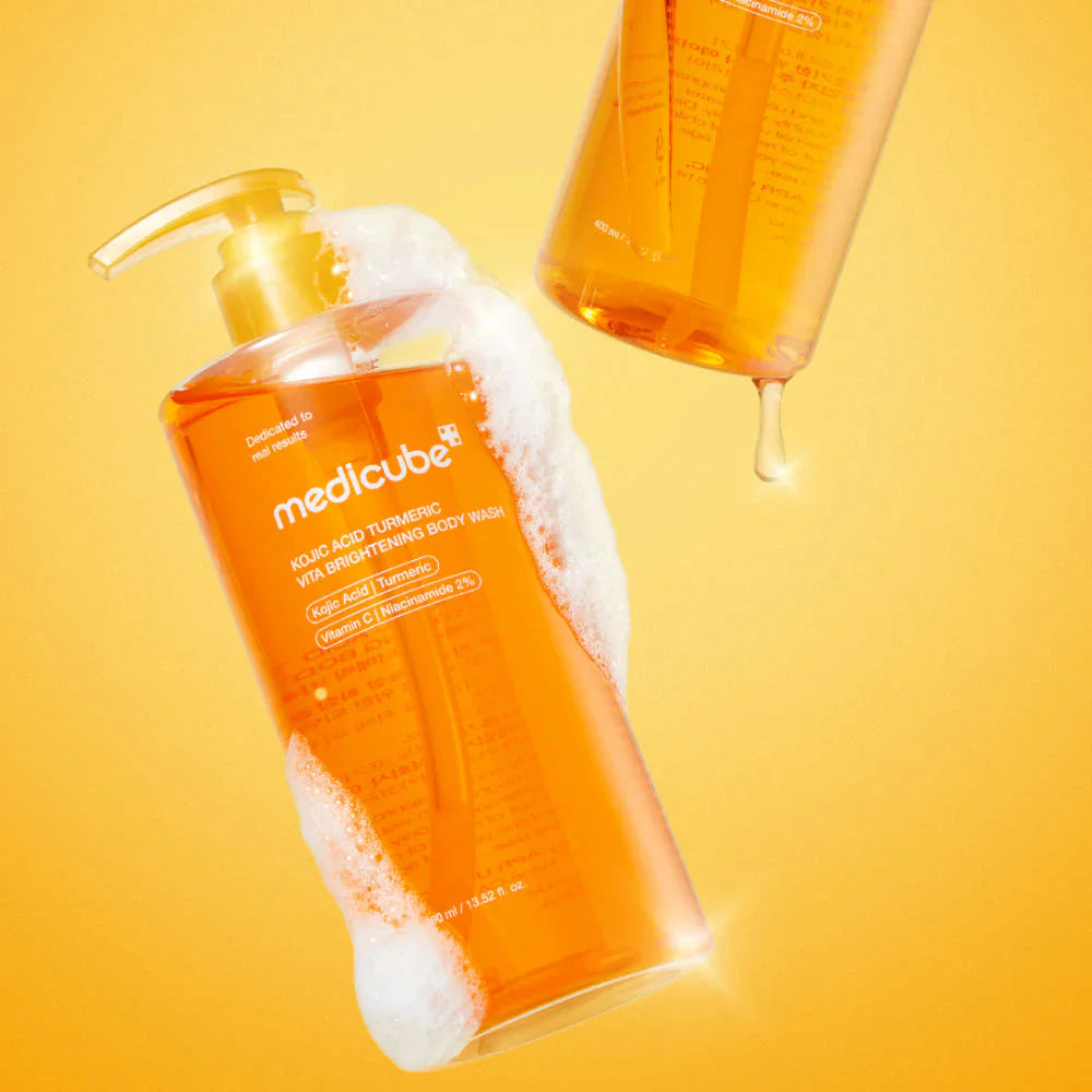 Medicube Kojic Acid Turmeric Brightening Body Wash 400Ml