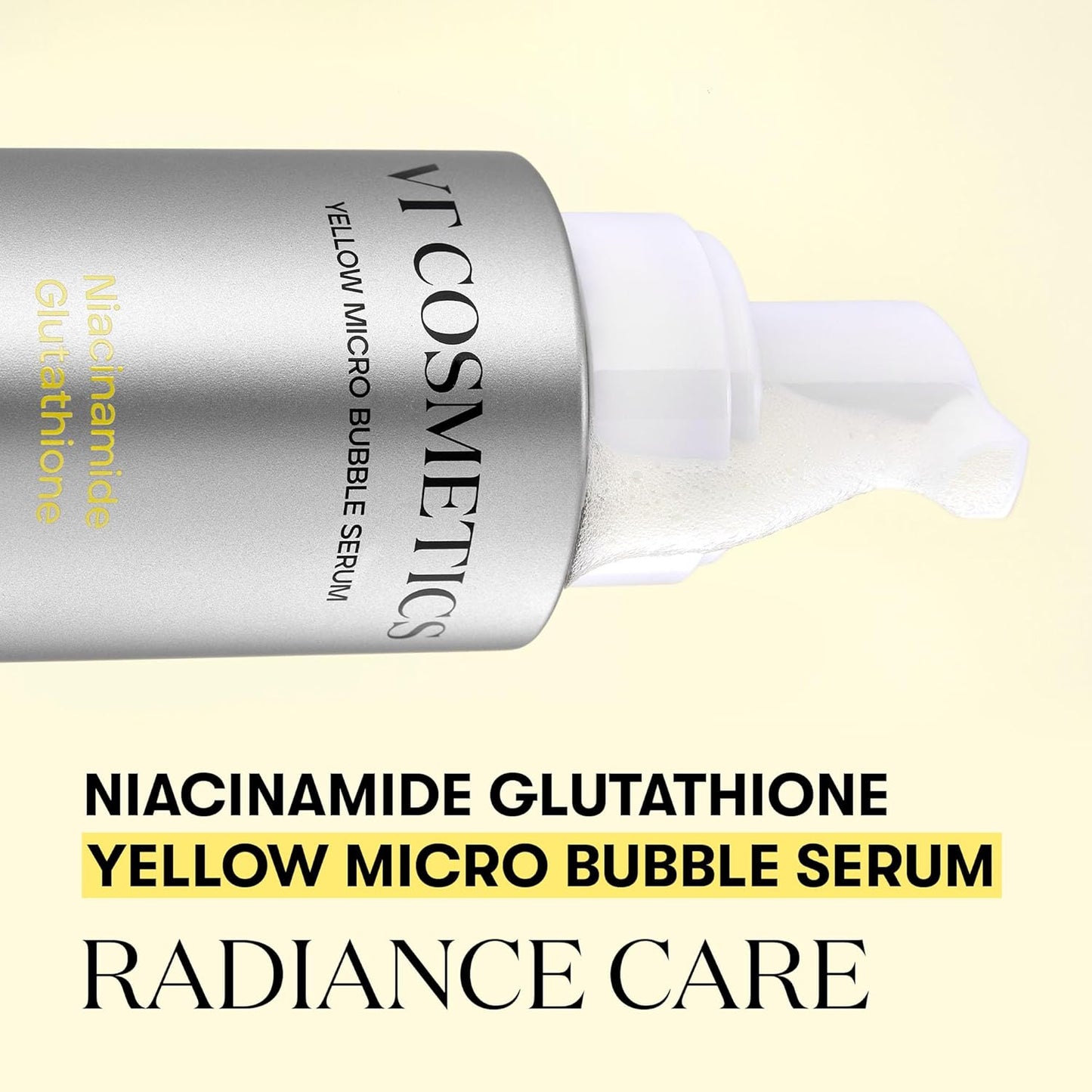 VT COSMETICS Bubble Serum 70ml. Niacinamide/Gluthathione