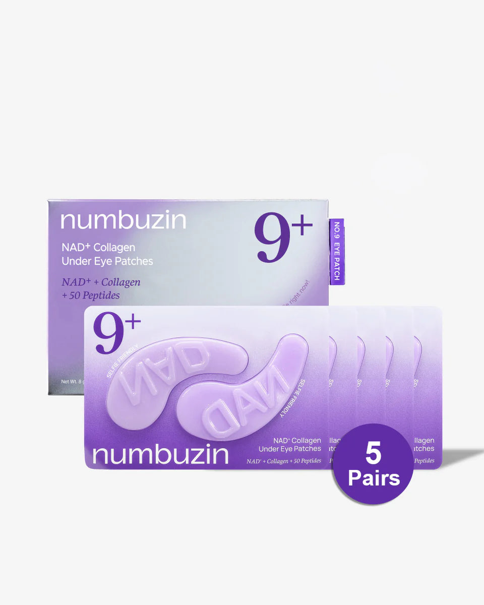 numbuzin - No.9 NAD+ Collagen Under Eye Patches