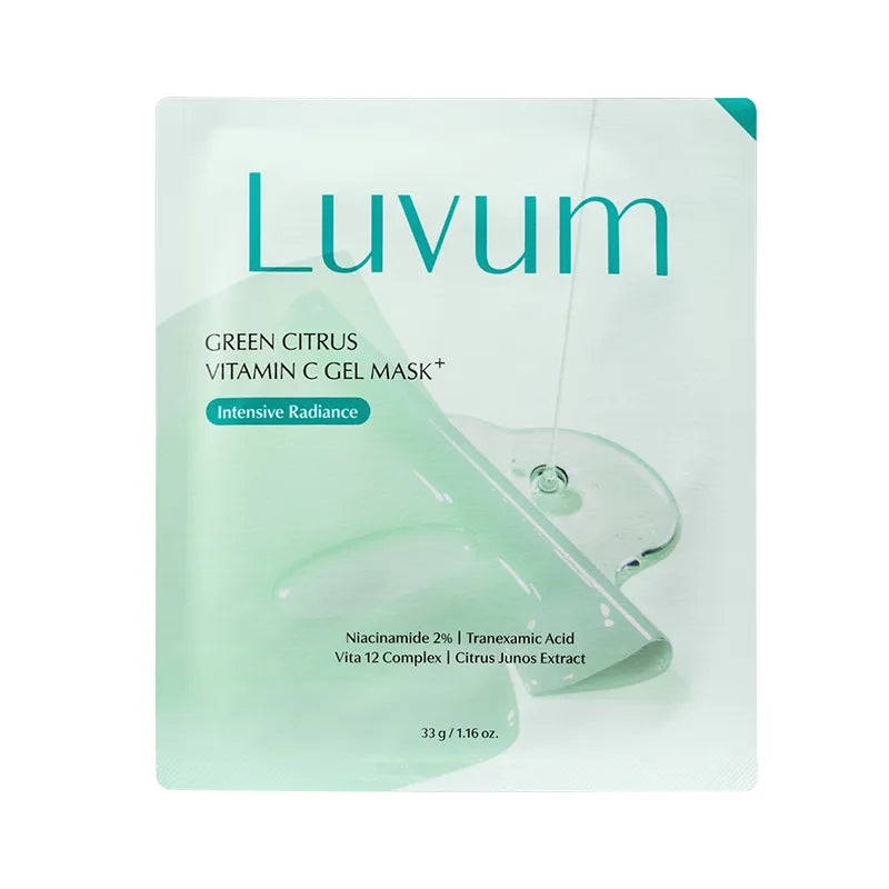 LUVUM Green Citrus Vitamin C Plus Gel Mask Plus 5 pcs/box