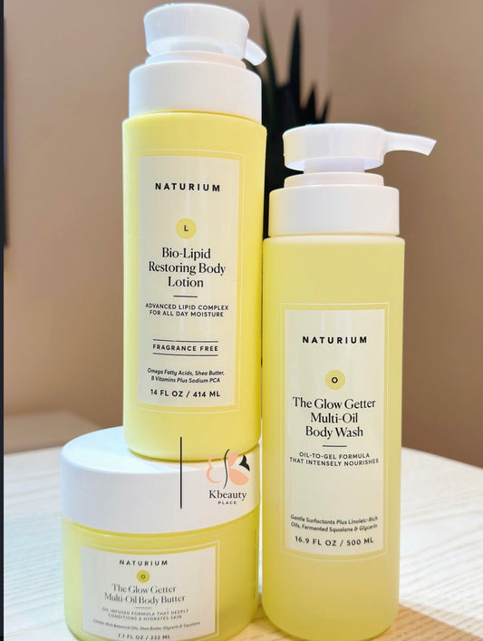 Naturium glow getter and bio lip body set