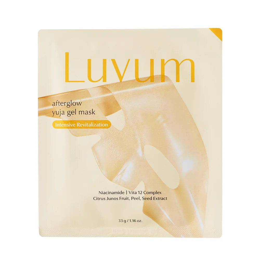 LUVUM Afterglow Yuja Gel Mask 33g (pack of 5)