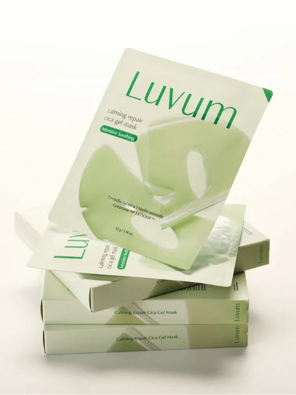 LUVUM Calming Repair Cica Gel Mask Pack Of 5
