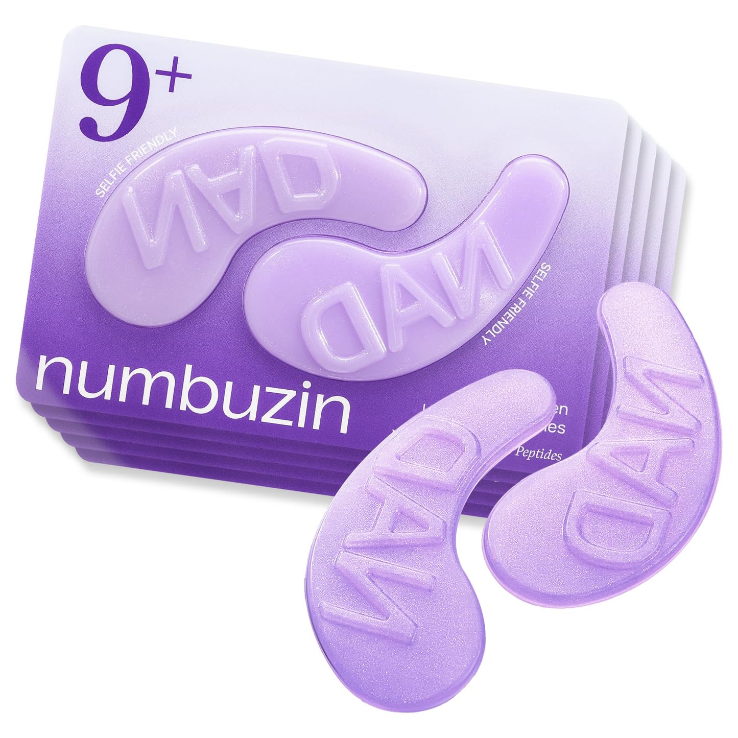 numbuzin - No.9 NAD+ Collagen Under Eye Patches