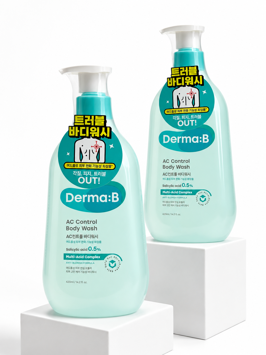 Derma:B AC Control Body Wash – 420ml