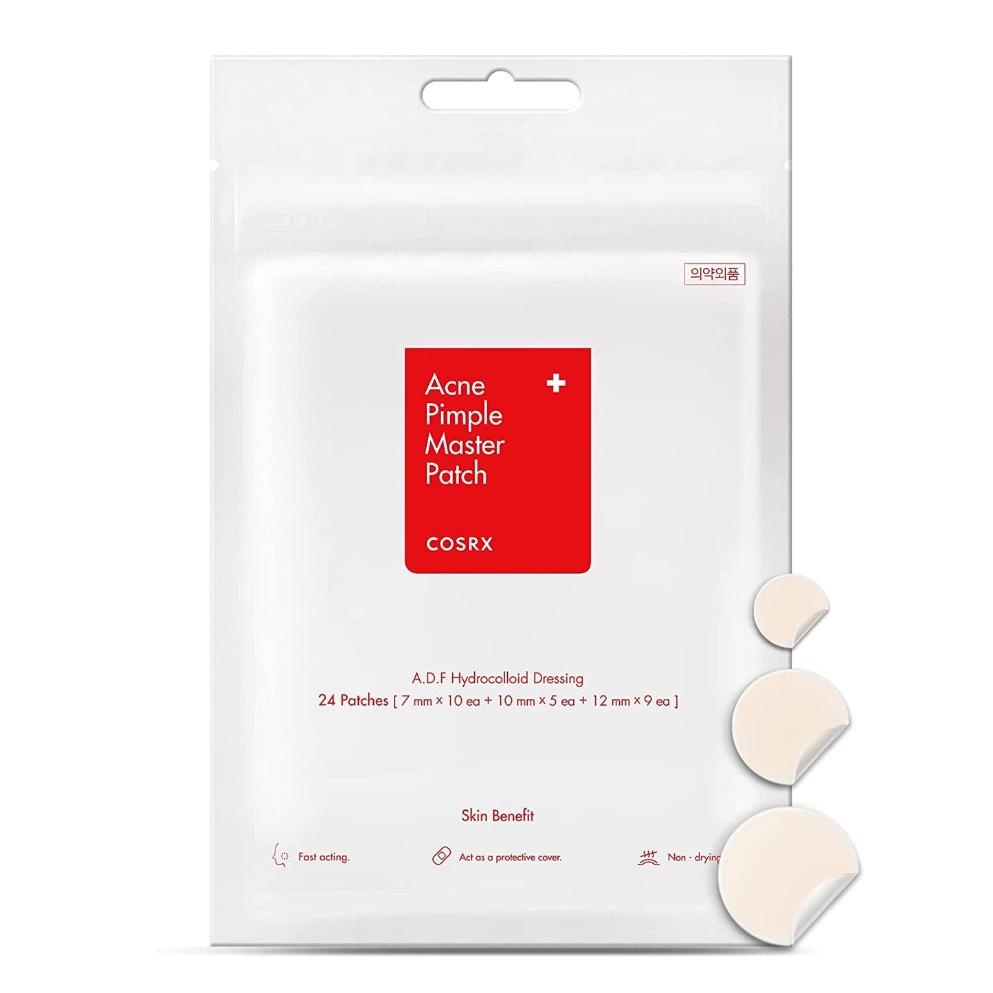 COSRX Acne Pimple Master Patch – Hydrocolloid Pimple Patch for Acne & Spots