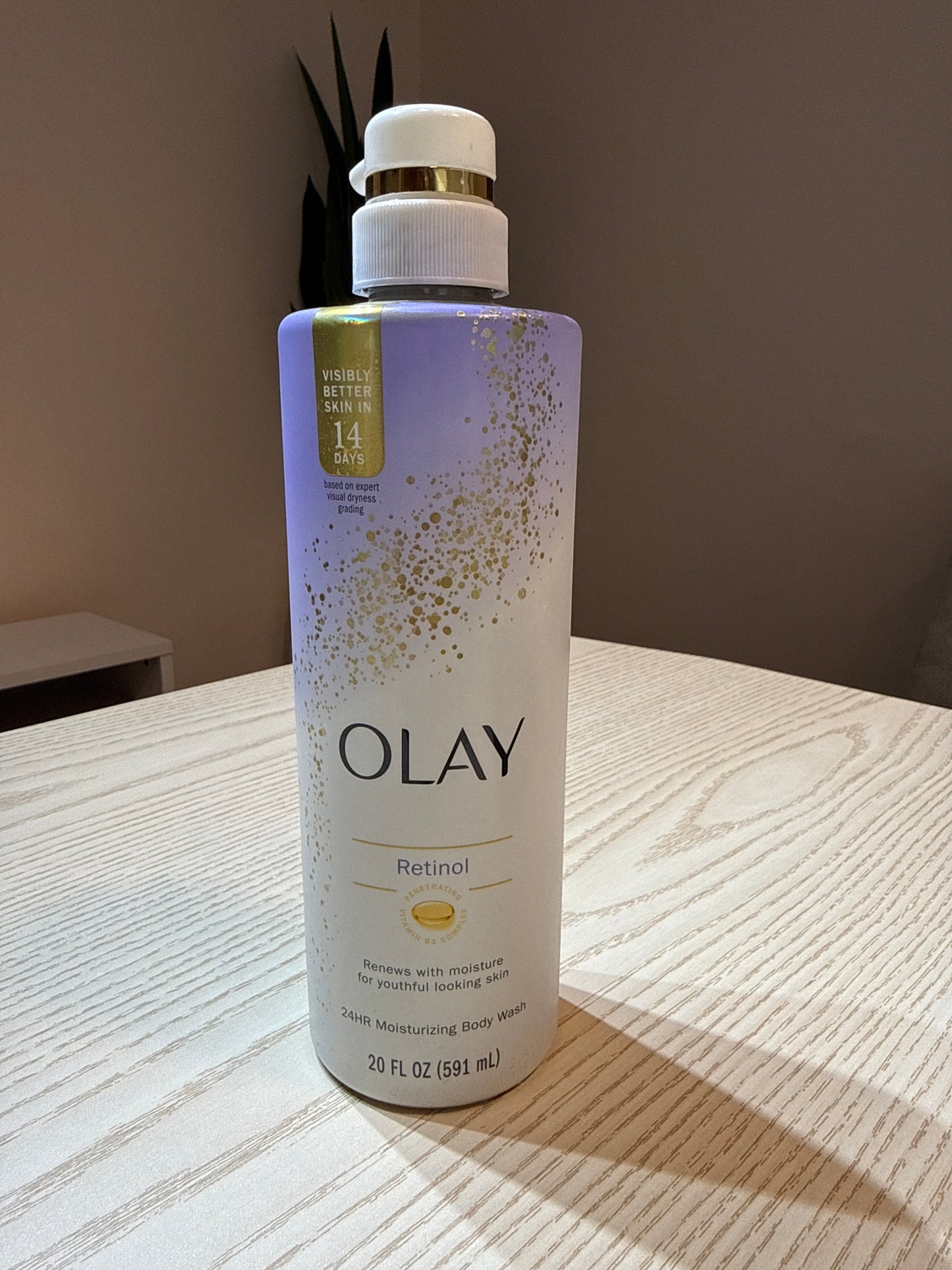 Olay Cleansing & Firming Body Wash (with Vitamin B3 and Retinol)