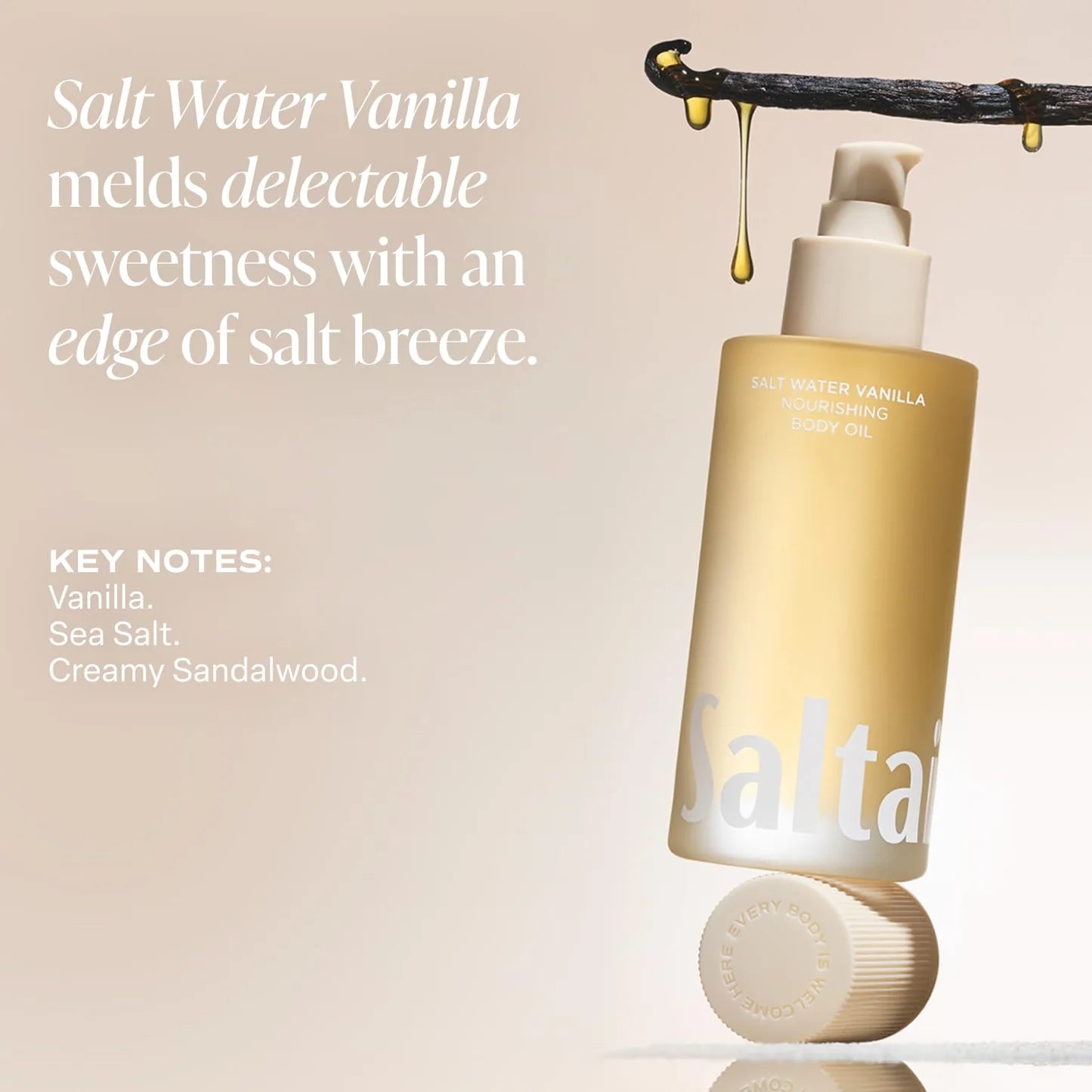 Saltair Salt Water Vanilla Body Oil