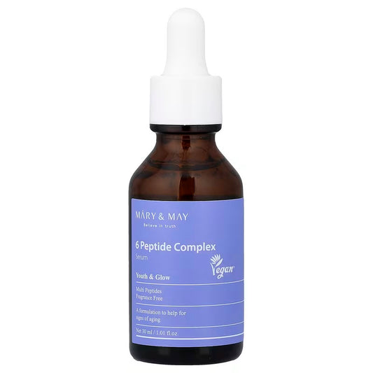 Mary &amp; May 6 Peptide Complex Serum – Youth &amp; Glow (30ml)