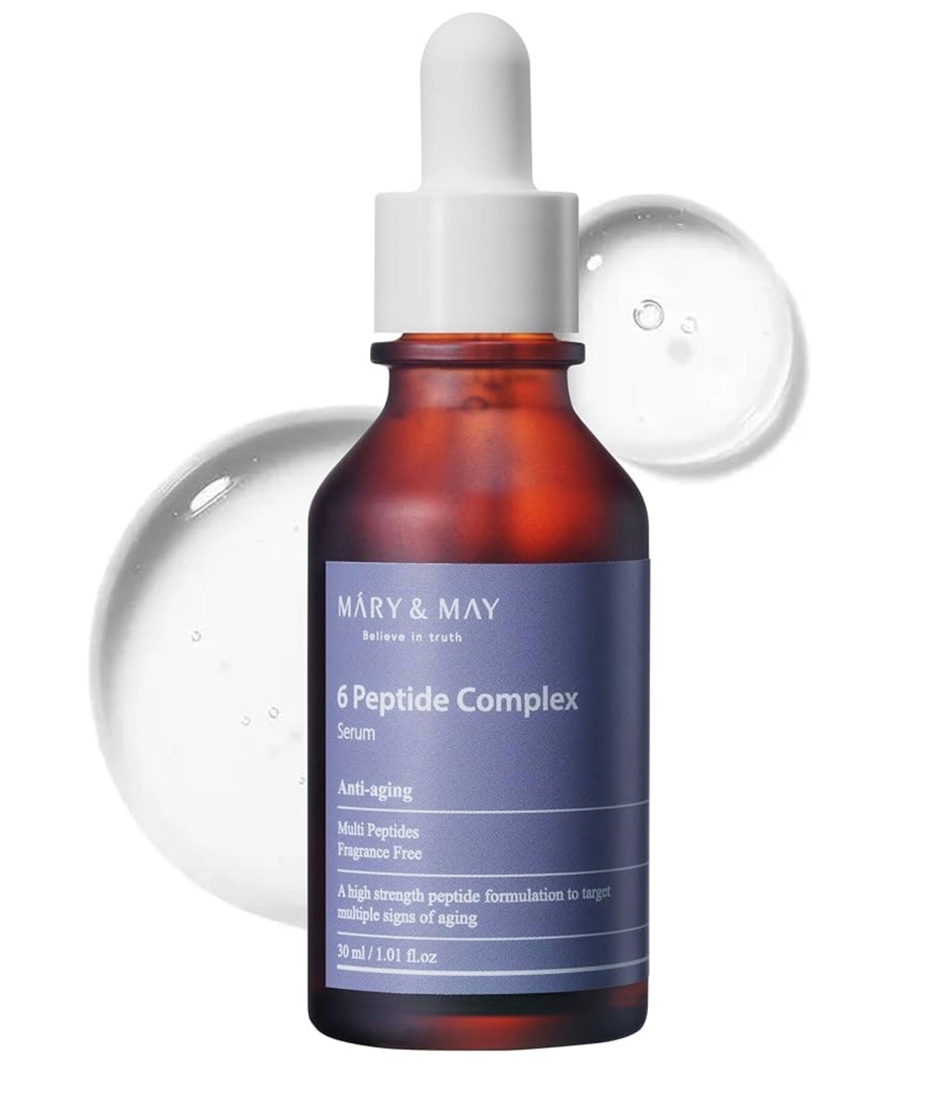 Mary &amp; May 6 Peptide Complex Serum – Youth &amp; Glow (30ml)