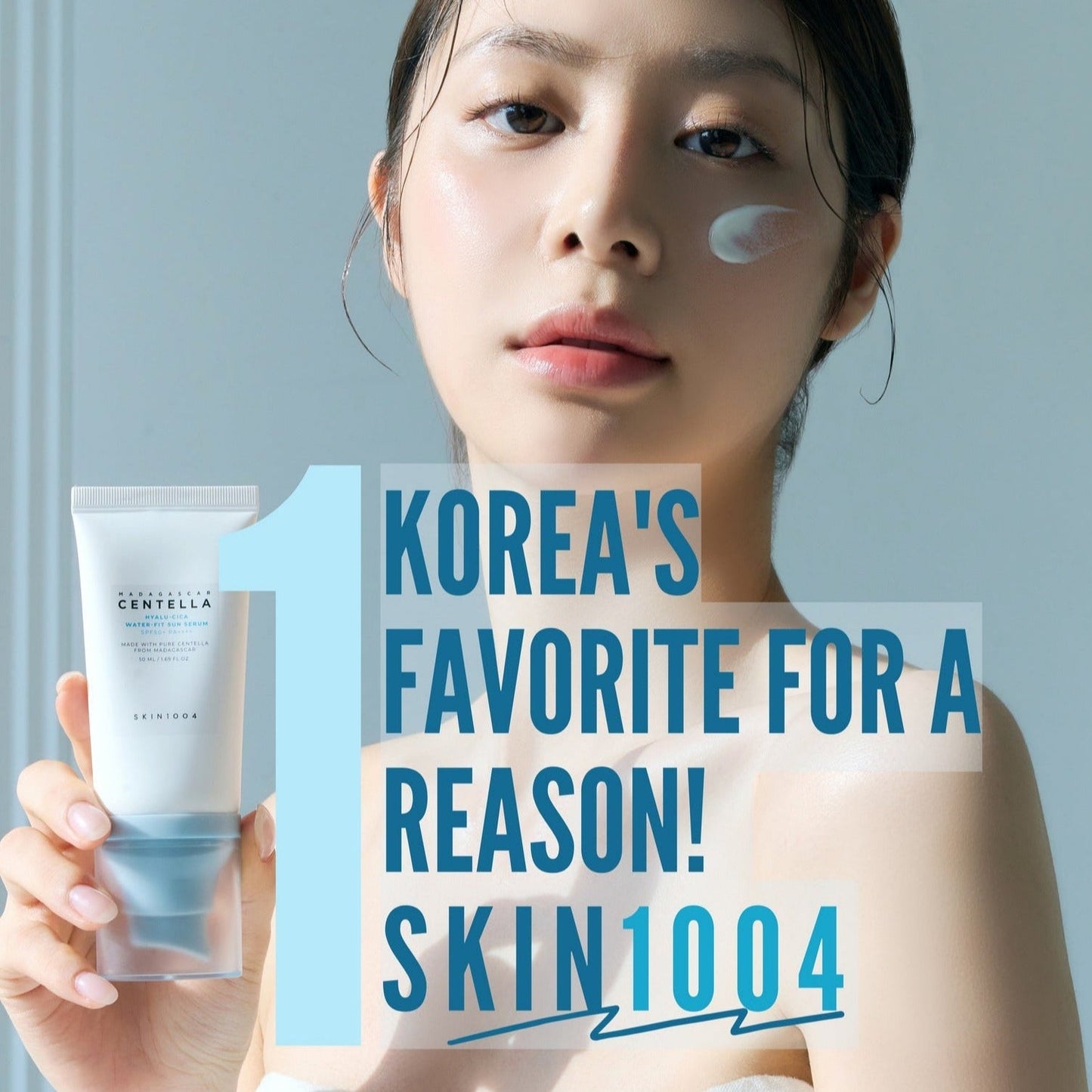 Skin 1004 Centella Madagascar Hyalu-Cica Water-Fit Sun Serum SPF50+ PA++++