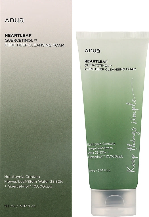 Anua Heartleaf Quercetinol Pore Deep Cleansing Foam