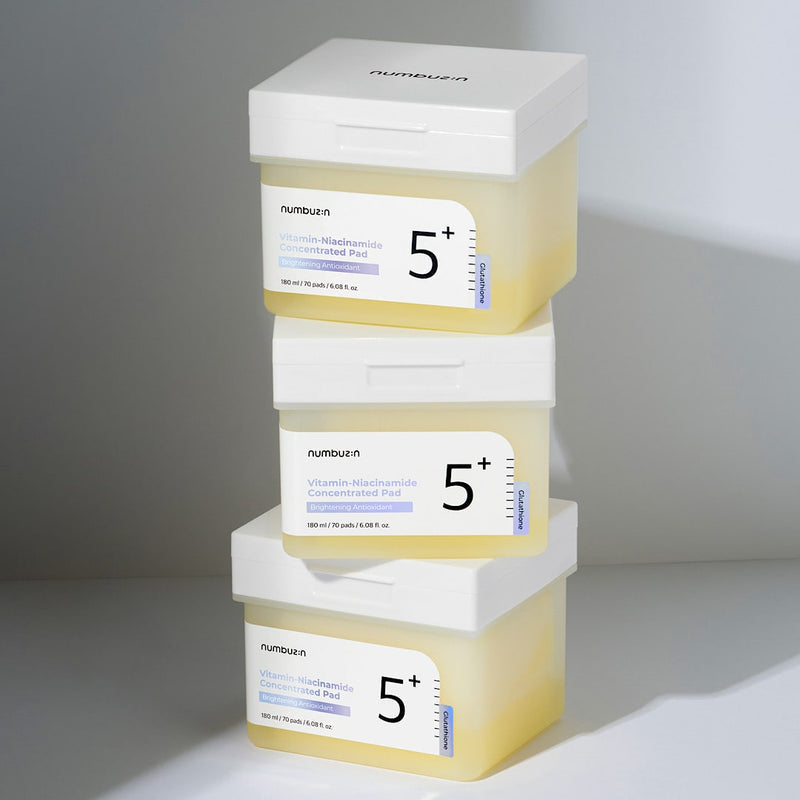 NUMBUZIN NO.5 VITAMIN-NIACINAMIDE CONCENTRATED TONER PADS