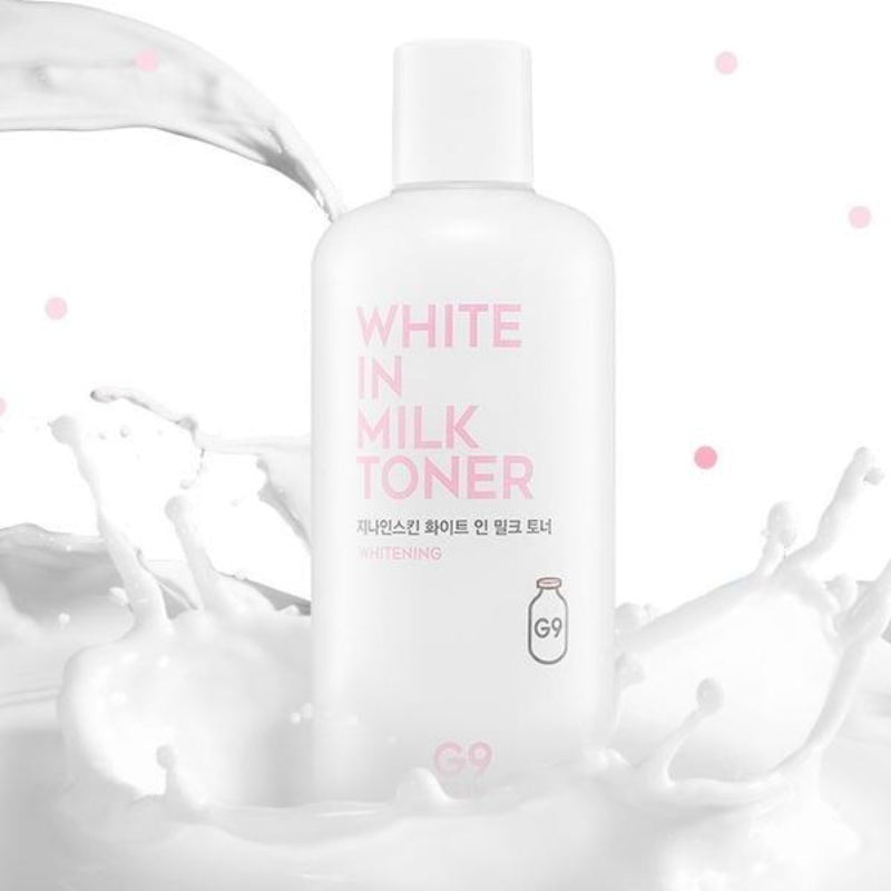 G9 white in milk toner