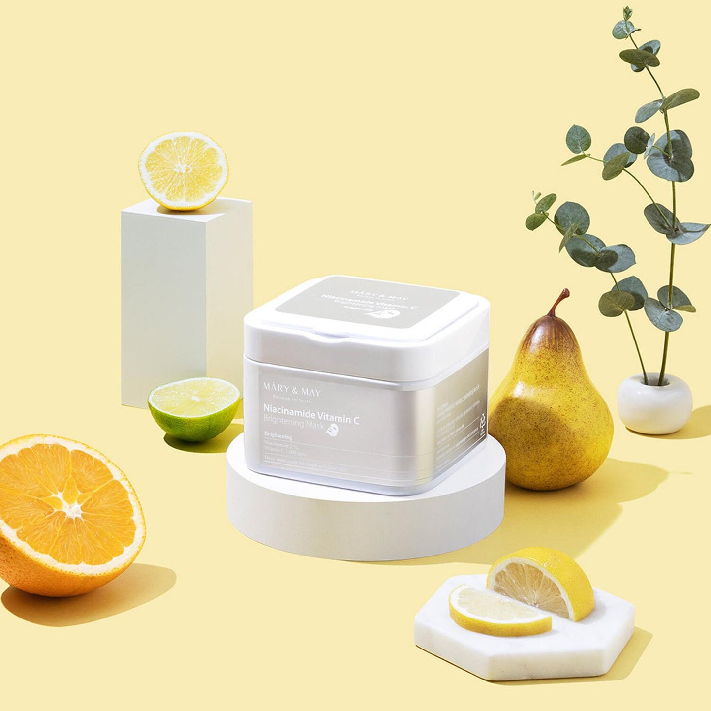 MARY &amp; MAY Niacinamide Vitamin C Brightening Mask