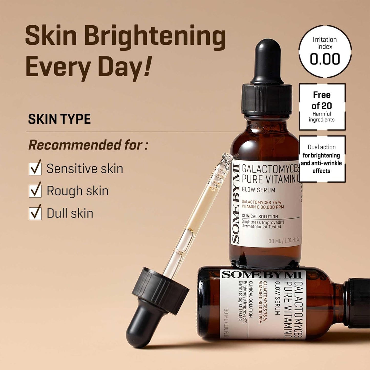 SOME BY MIGalactomyces Pure Vitamin C Glow Serum 30ml