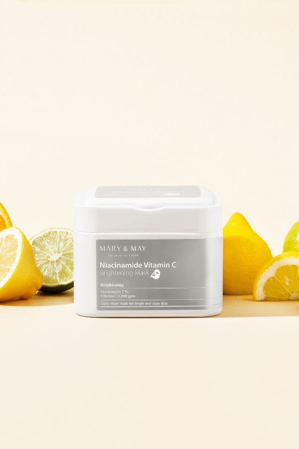MARY &amp; MAY Niacinamide Vitamin C Brightening Mask
