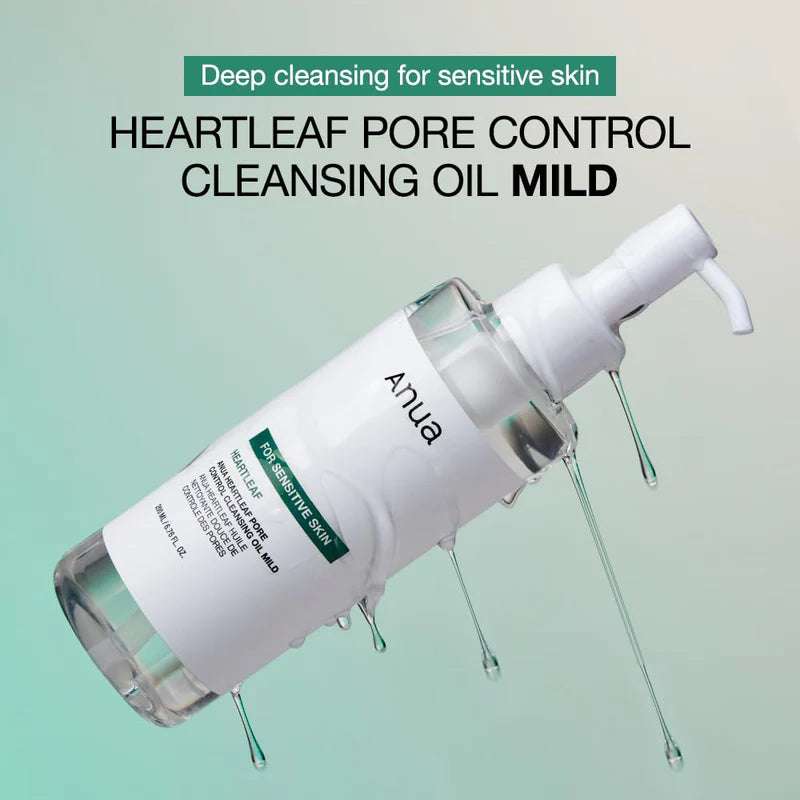 Anua HEARTLEAF ANUA HEARTLEAF PORECONTROL CLEANSING OIL MILD