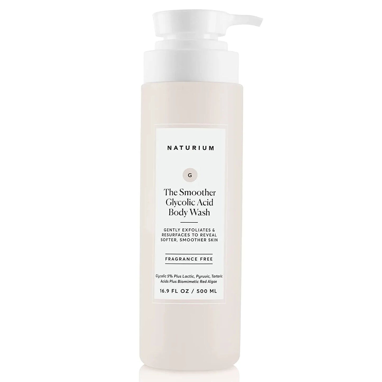 Naturium the smoother glycolic acid body wash