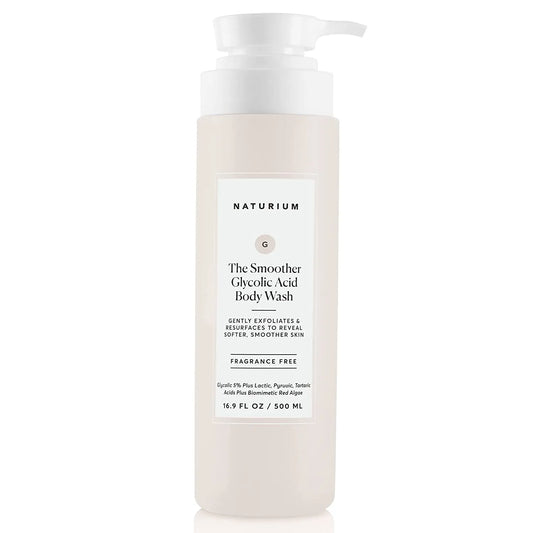 Naturium the smoother glycolic acid body wash