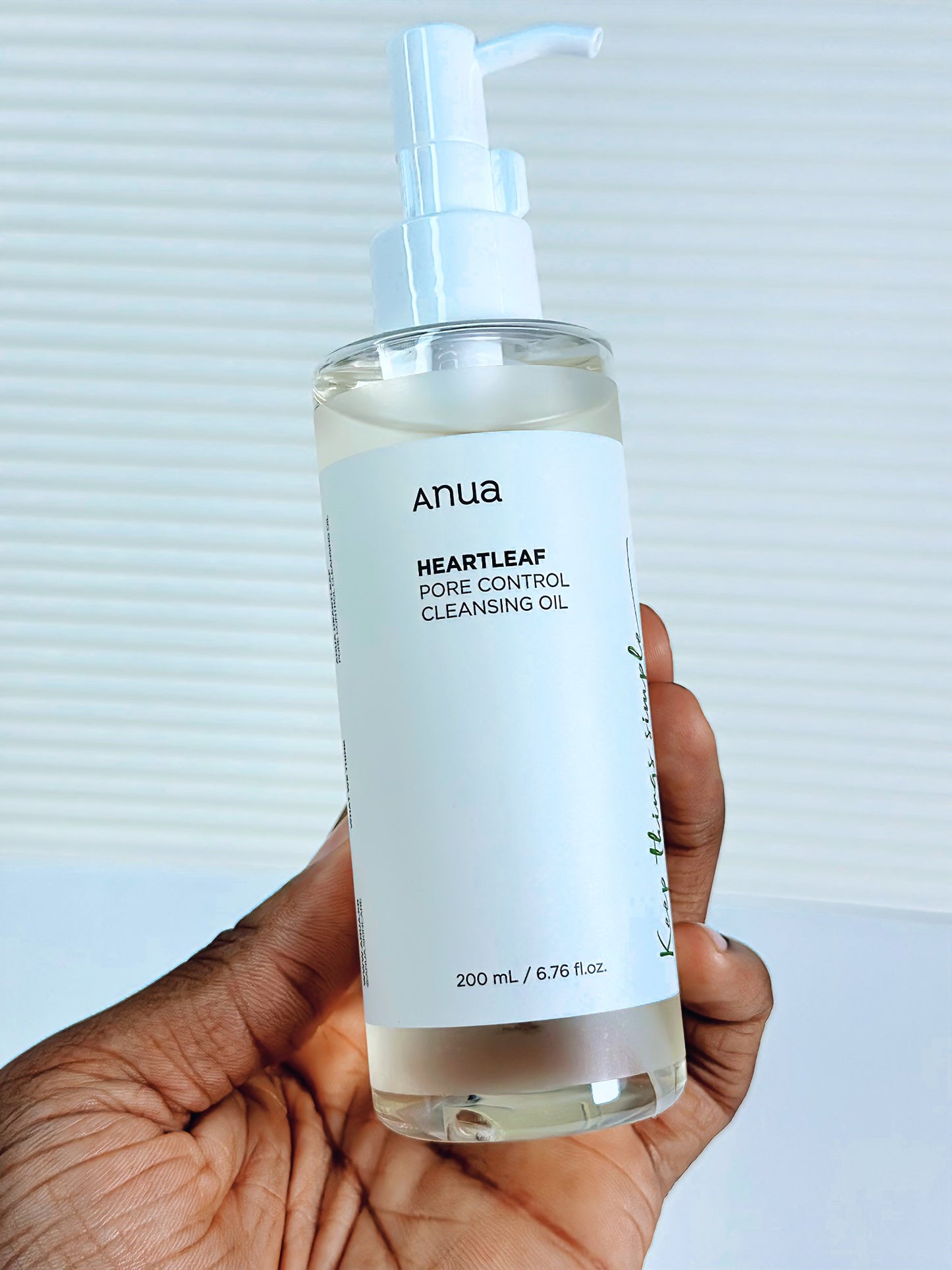 ANUA HEARTLEAF PORE CONTROL CLEANSING OIL