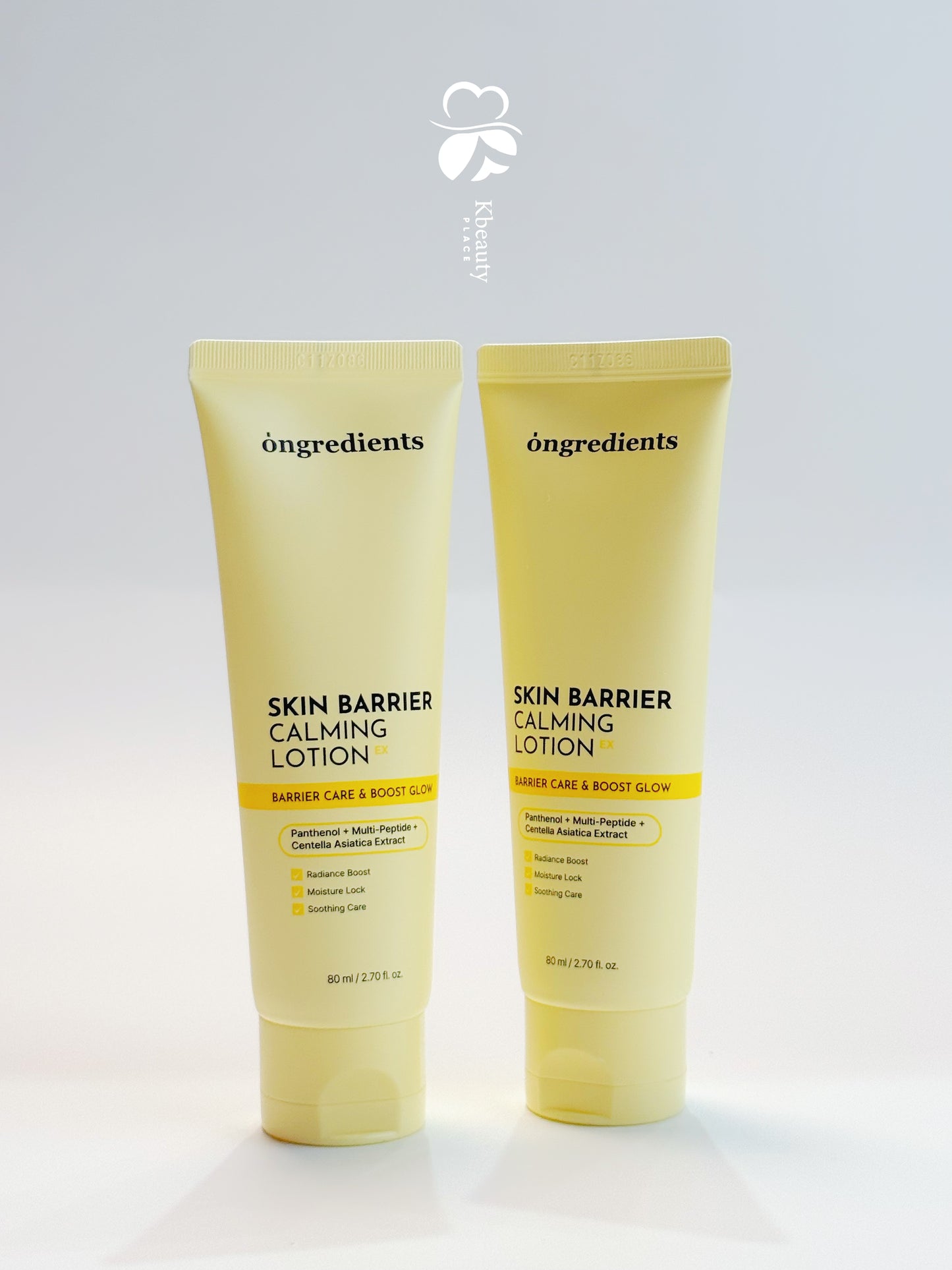 ongredients skin barrier calming lotion 80ml