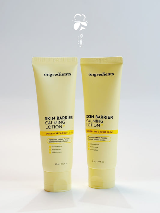 ongredients skin barrier calming lotion 80ml