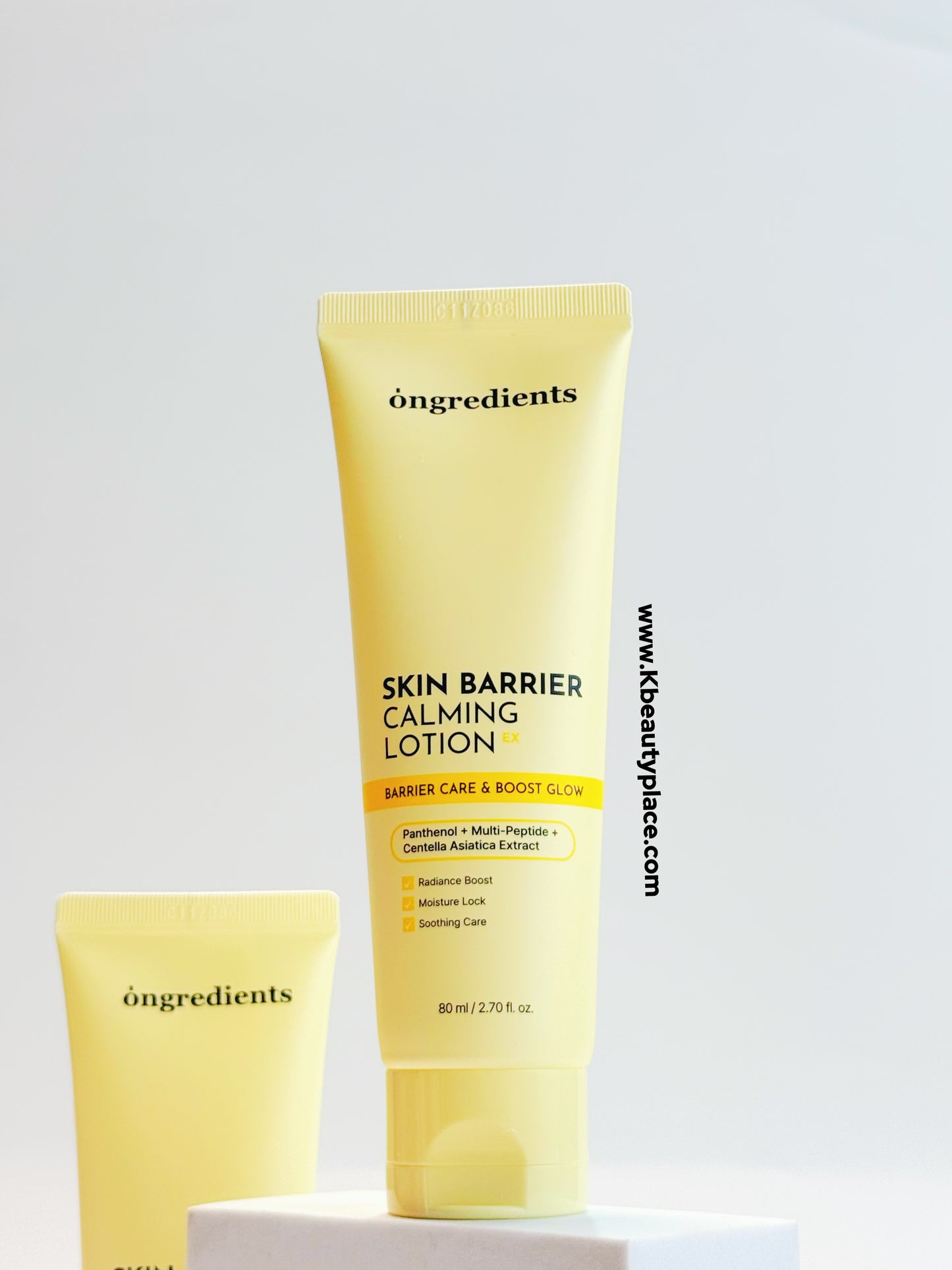 ongredients skin barrier calming lotion 80ml