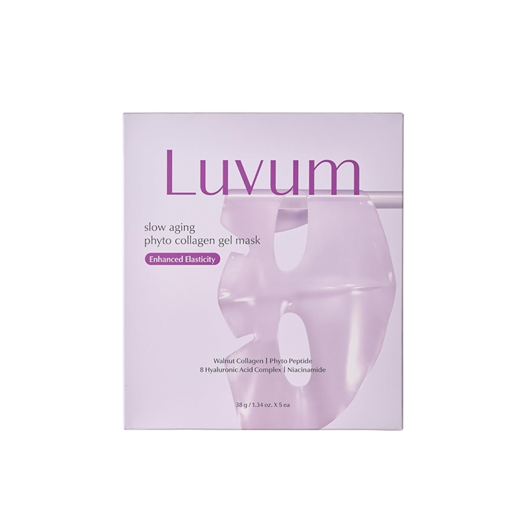 Luvum Slow Aging Phyto Collagen Gel Mask (pack of 5)