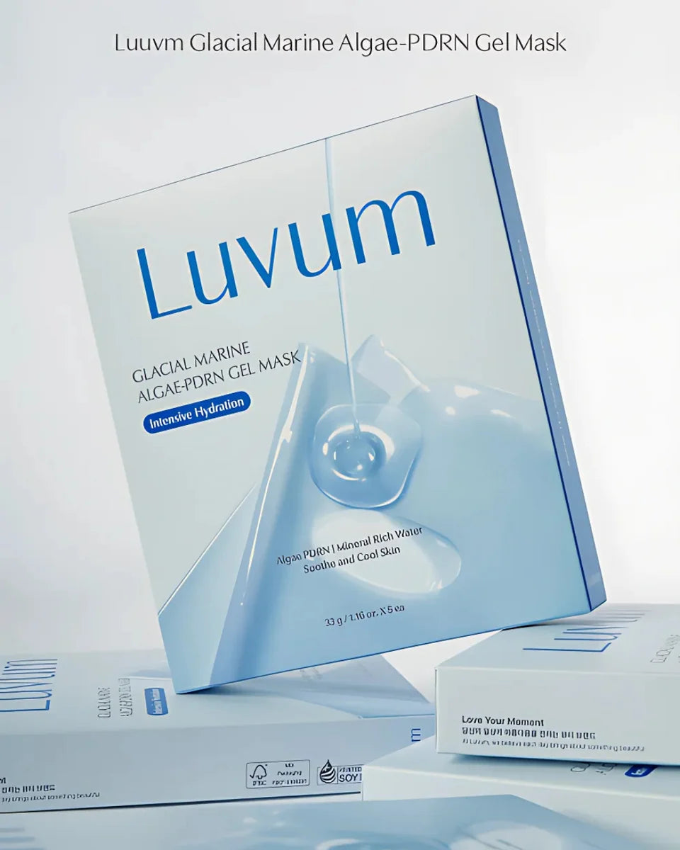 Luvum Glacial Marine Algae-PDRN Gel Mask (pack of 5)