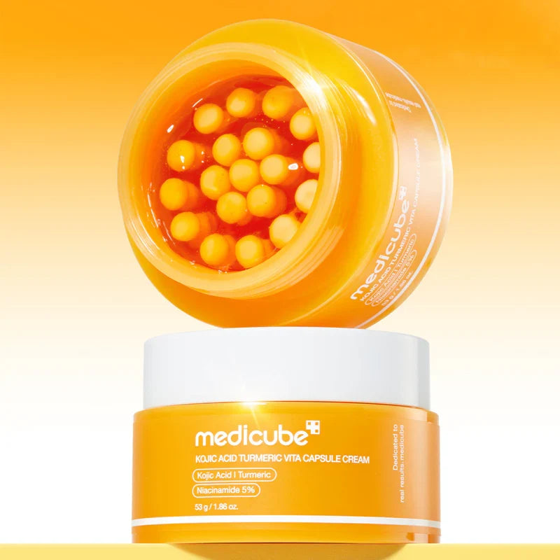 MEDICUBE Kojic Acid Turmeric Vita Capsule Cream