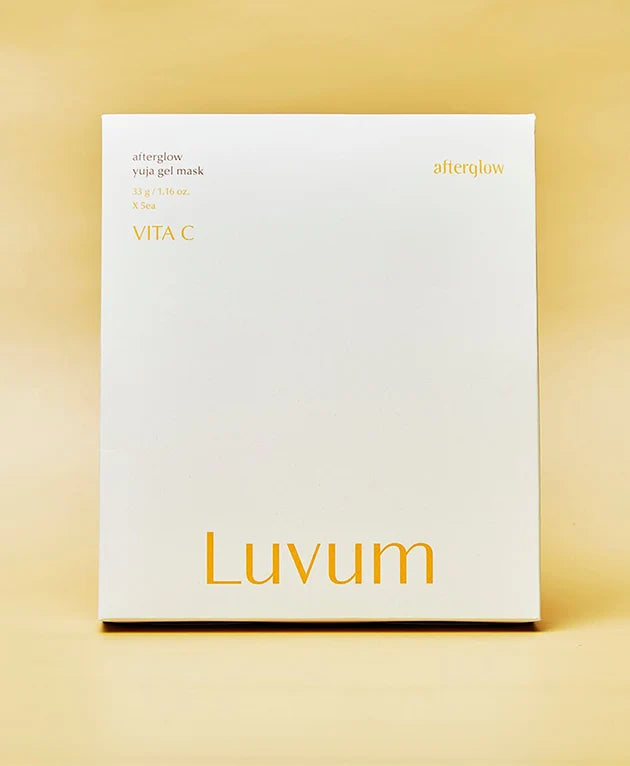 LUVUM Afterglow Yuja Gel Mask 33g (pack of 5)