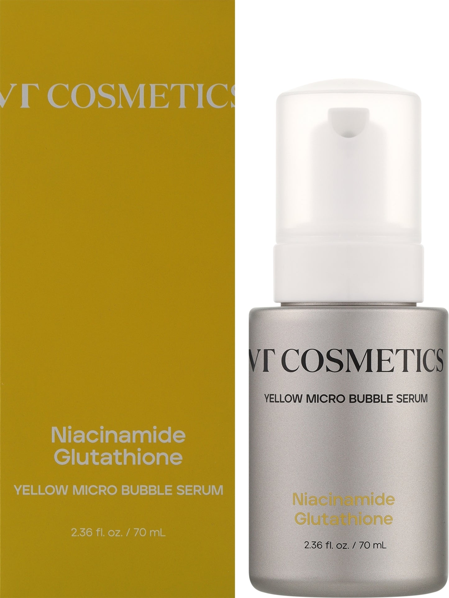 VT COSMETICS Bubble Serum 70ml. Niacinamide/Gluthathione