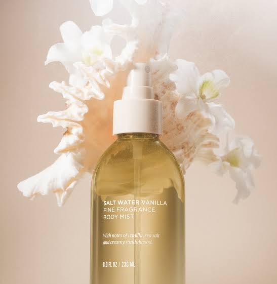 saltair salt water vanilla body mist