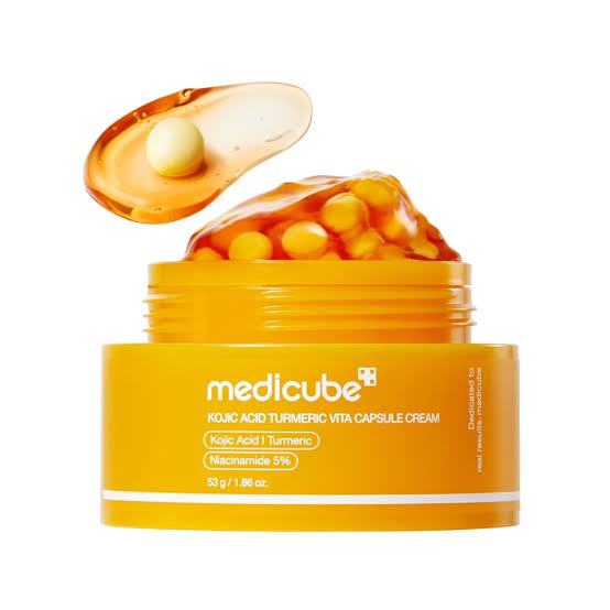 MEDICUBE Kojic Acid Turmeric Vita Capsule Cream